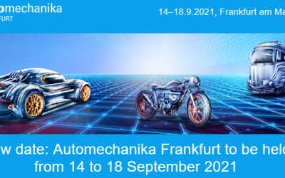 Automechanika Frankfurt 2020 a été reportée à septembre 2021